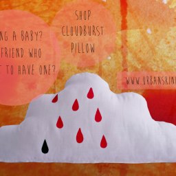 ‘Cloudy’, proclaimed the weatherman and that was our cue to cheer up. Shop our Cloudburst cushions here